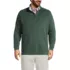 Big and Tall Bedford Rib Quarter Zip Pullover Sweater, Front