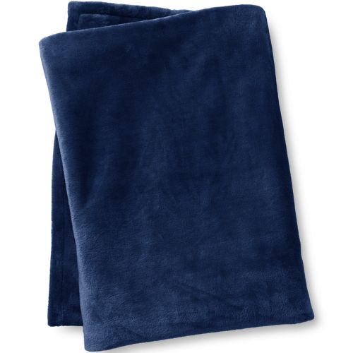 Soft Fleece Blanket Lands' End