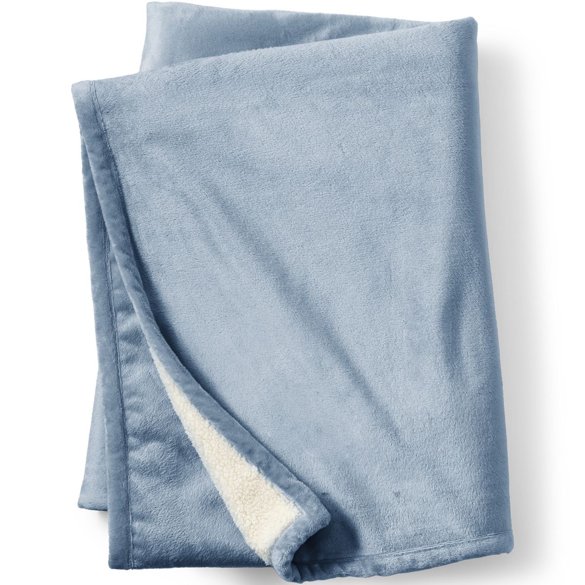 Sherpa Fleece Throw Blanket