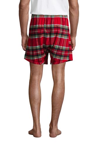 mens flannel boxers