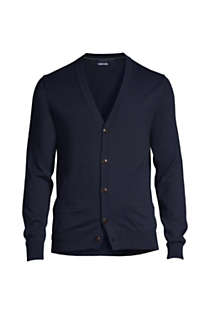 Men's Classic Fit Supima Cotton Cardigan Sweater, Front