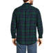 Big and Tall Traditional Fit Flagship Flannel Shirt, Back