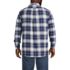 Men's Big Traditional Fit Flagship Flannel Shirt, Back