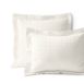 Basketweave Cotton Matelasse Pillow Sham, Front