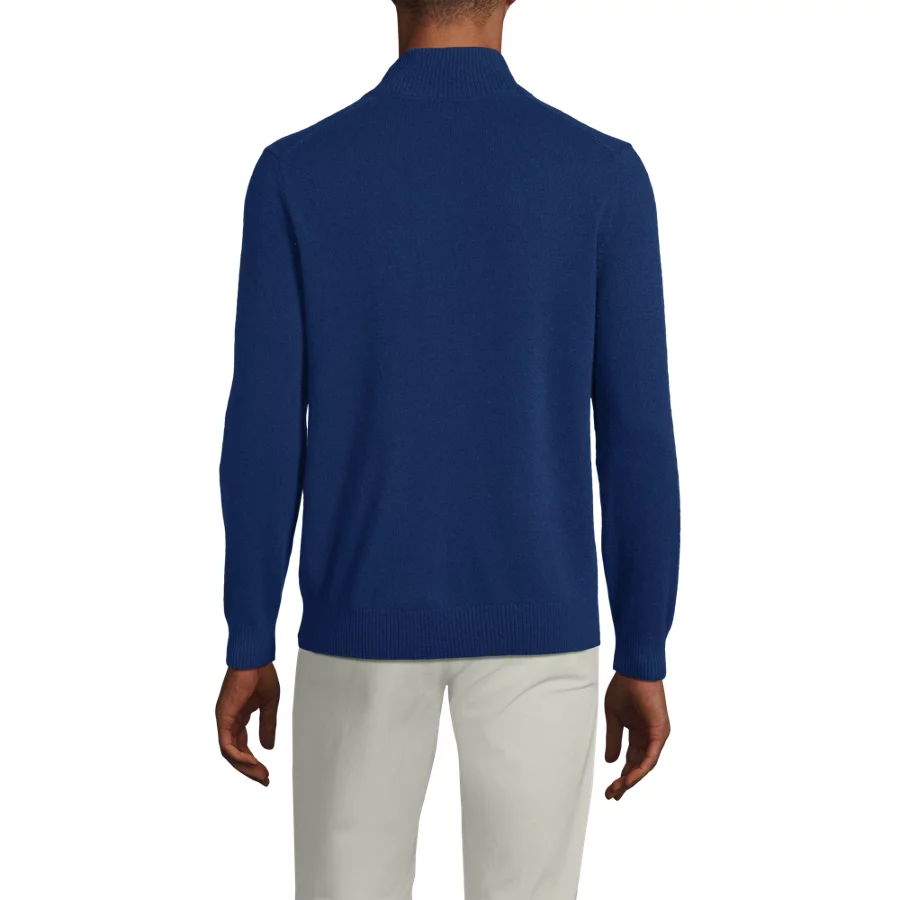 Men's Cashmere Quarter Zip