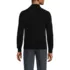 Men's Fine Gauge Cashmere Quarter Zip, Back