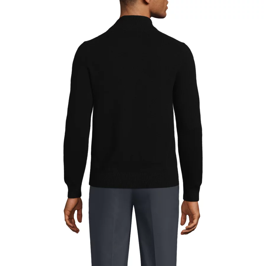 Men's Cashmere Quarter Zip view 5