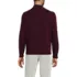 Men's Fine Gauge Cashmere Quarter Zip, Back