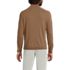 Men's Fine Gauge Cashmere Quarter Zip, Back