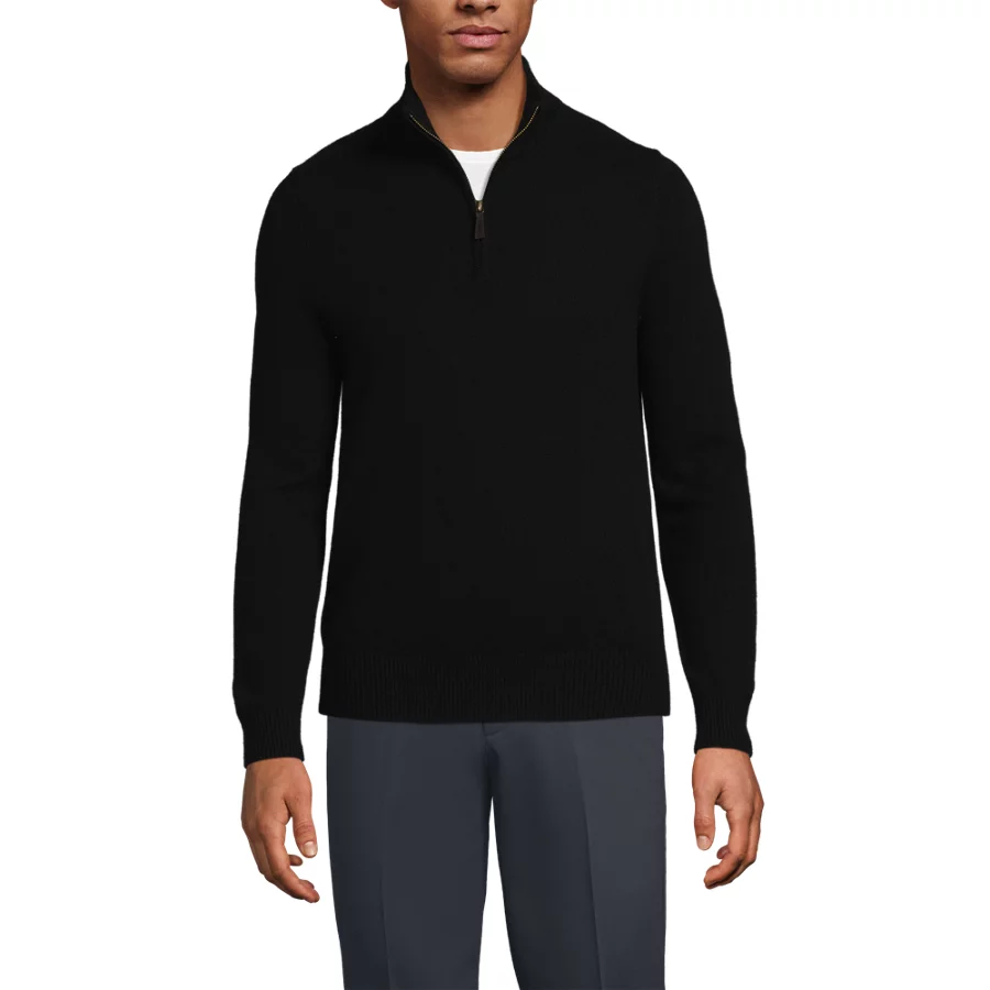 Men's Cashmere Quarter Zip view 1