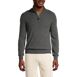 Men's Fine Gauge Cashmere Quarter Zip, Front