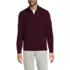 Men's Fine Gauge Cashmere Quarter Zip, Front