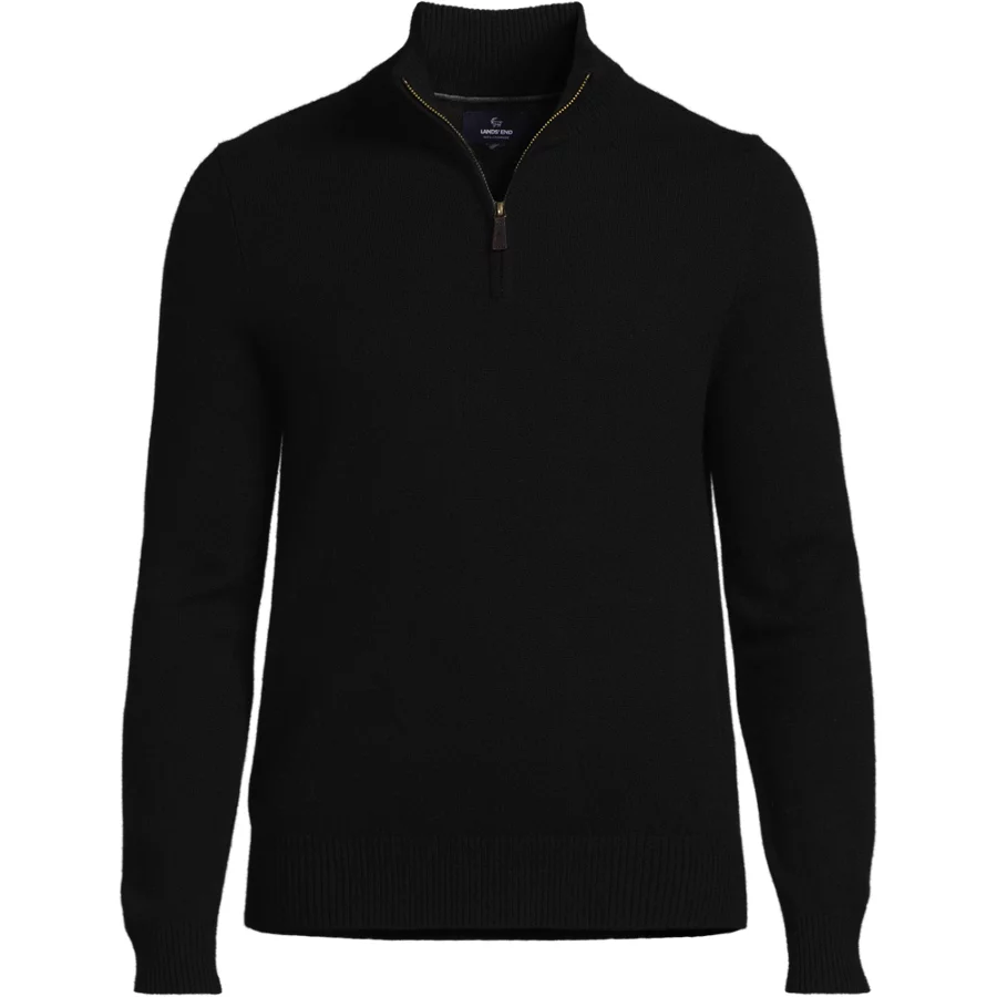 Men's Cashmere Quarter Zip view 2