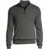 Men's Fine Gauge Cashmere Quarter Zip, Front