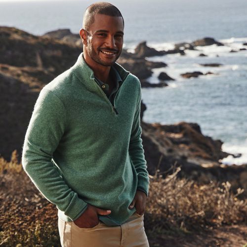 Mens cashmere hotsell jumper sale