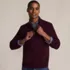 Men's Fine Gauge Cashmere Quarter Zip, alternative image