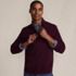 Men's Fine Gauge Cashmere Quarter Zip, alternative image