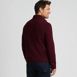 Men's Fine Gauge Cashmere Quarter Zip, Back