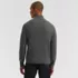 Men's Fine Gauge Cashmere Quarter Zip, Back