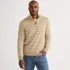 Men's Fine Gauge Cashmere Quarter Zip, Front