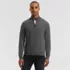 Men's Fine Gauge Cashmere Quarter Zip, Front