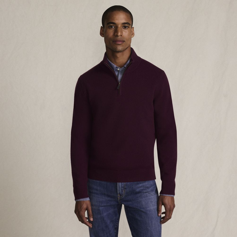 【極厚】Scott & Charters Low Gauge Cashmere Coyote Cashmere Jumper Grey - Knitwear - Gimaguas
