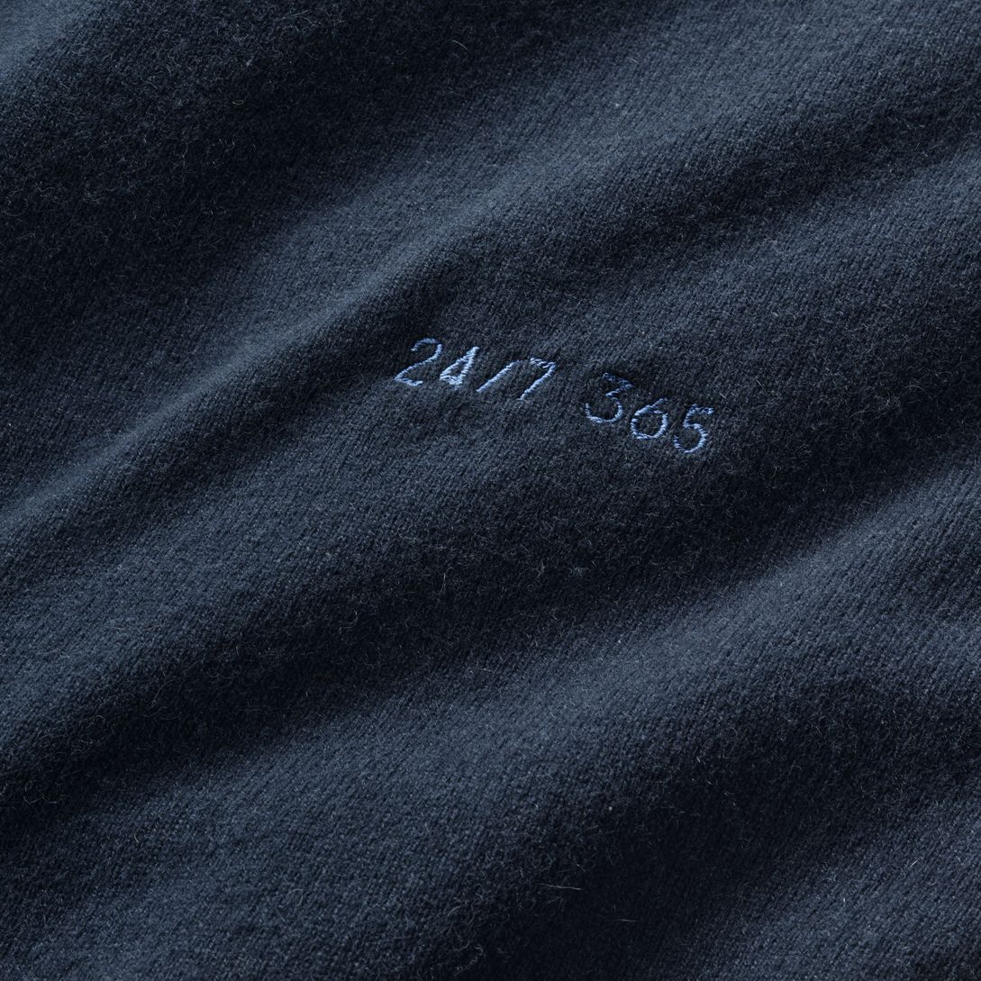 Men's Fine Gauge Cashmere Quarter Zip