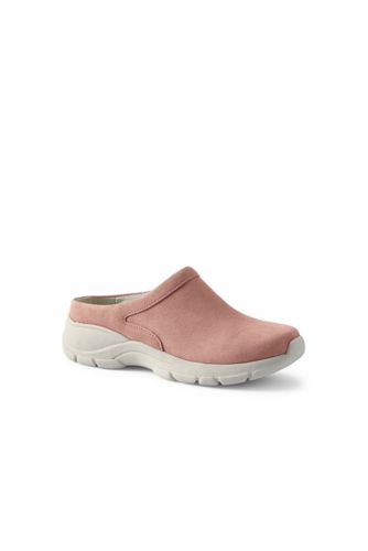 lands end suede clogs