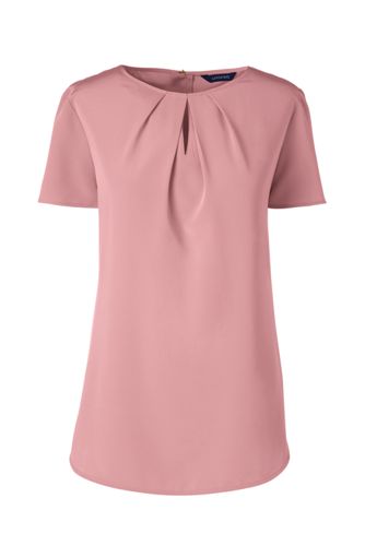 women's short sleeve tops for work