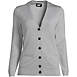 Women's Plus Performance Long Sleeve V-neck Cardigan with Pockets, Front