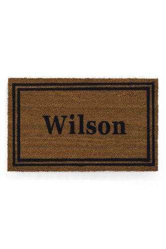 Coir Double Framed Rect Doormat 18 X 30 Lands End