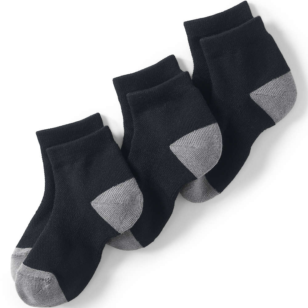 Kids Athletic Low Cut Socks (3-pack), Front
