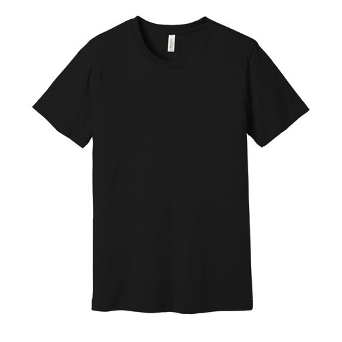 Bella + Canvas Unisex Big Plus Size Short Sleeve Jersey T-Shirt