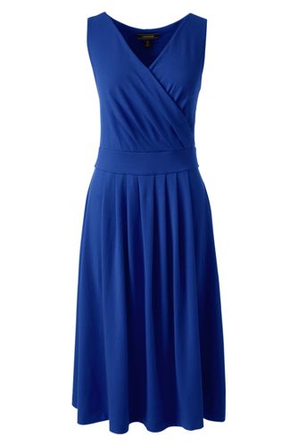 Women's Fit and Flare Dress from Lands' End