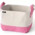 Small Canvas Storage Tote, Front