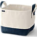 Small Canvas Storage Tote, Front