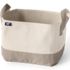 Small Canvas Storage Tote, Front
