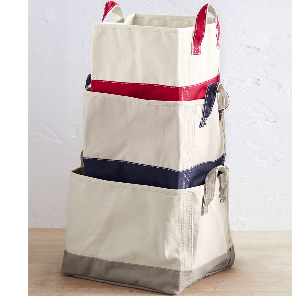 Small Canvas Storage Tote | Lands' End