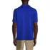 Men's Short Sleeve Polyester Pique Polo Shirt, Back