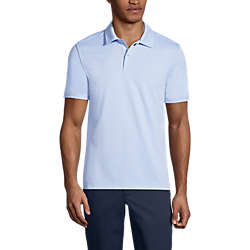 Men's Short Sleeve Poly Pique Polo Shirt, Front