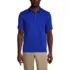 Men's Short Sleeve Polyester Pique Polo Shirt, Front