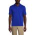 Men's Short Sleeve Polyester Pique Polo Shirt, Front