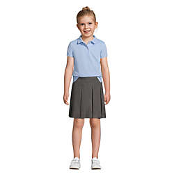 Little Girls Short Sleeve Poly Pique Polo Shirt, alternative image