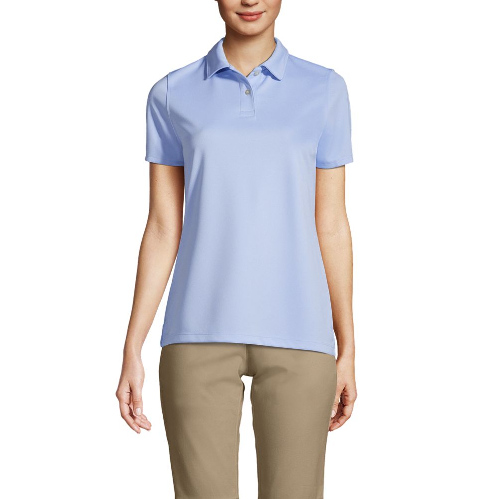 Lands end shop pique polo