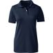 Women's Short Sleeve Poly Pique Polo Shirt, Front