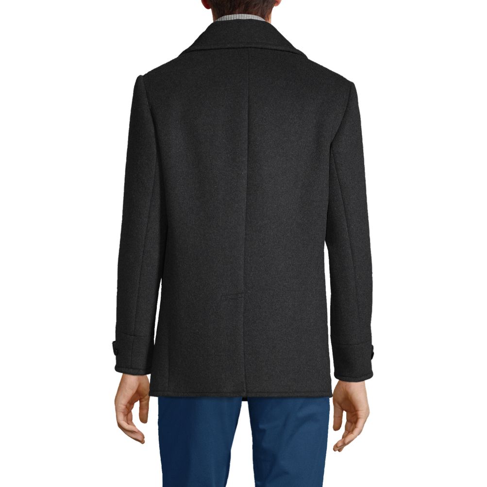 Lands end shop mens peacoat