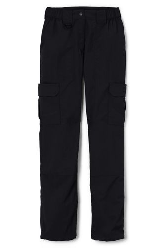 womens black cargo uniform pants