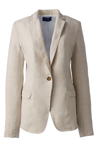 Women's Linen Jacket | Lands' End