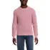Men's Cotton Drifter Saddle Crewneck Shaker Sweater, Front