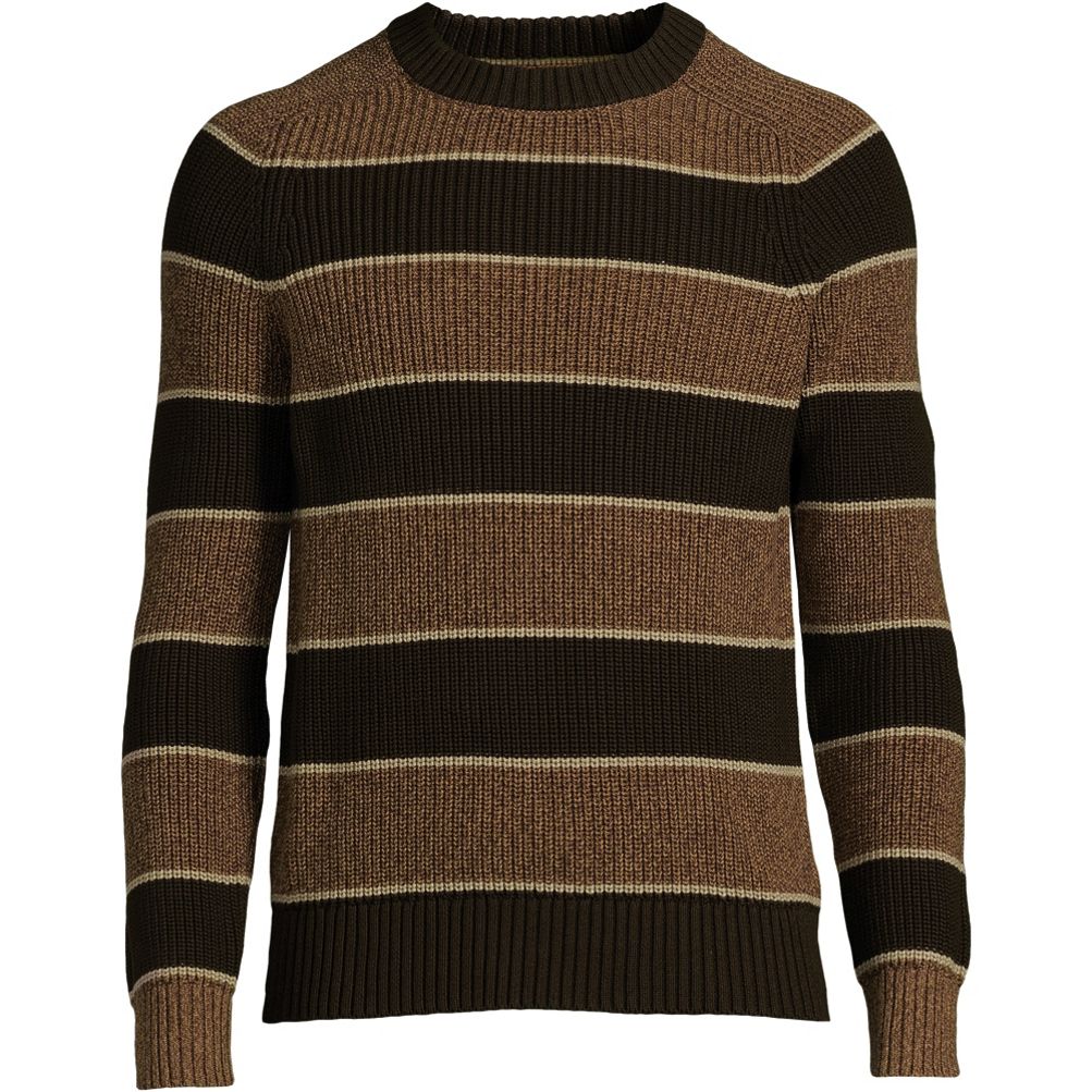 Textured-knit jumper - Burgundy marl - Men